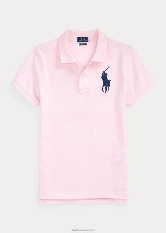 Ralph Lauren naised kõhn istuv suur poni polosärk PR0V4762 roosa magenta