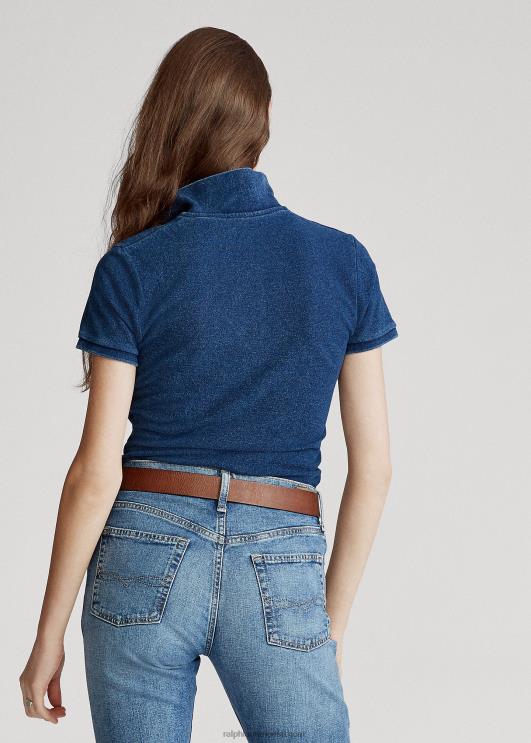 Ralph Lauren naised kõhn istuv suur poni polosärk PR0V4764 tume indigo