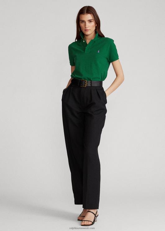 Ralph Lauren naised klassikaline võrkkangast polosärk PR0V9226 uus mets