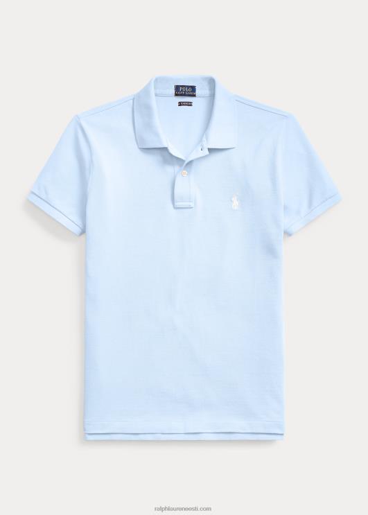 Ralph Lauren naised klassikaline võrkkangast polosärk PR0V9228 kontorisinine