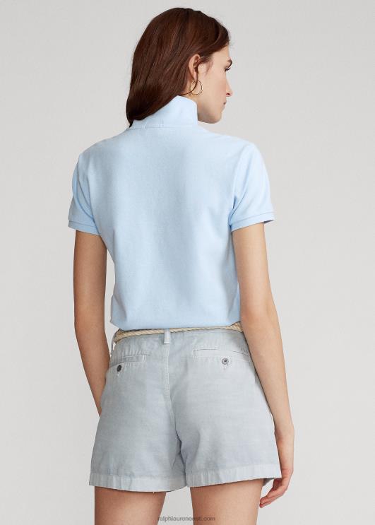 Ralph Lauren naised klassikaline võrkkangast polosärk PR0V9228 kontorisinine