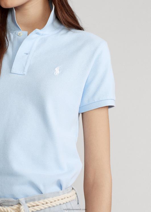 Ralph Lauren naised klassikaline võrkkangast polosärk PR0V9228 kontorisinine