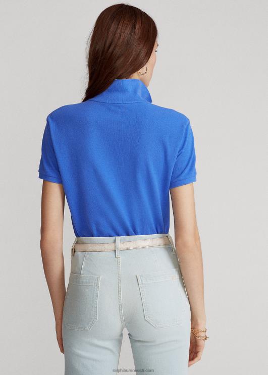 Ralph Lauren naised klassikaline võrkkangast polosärk PR0V9233 uus iirise sinine