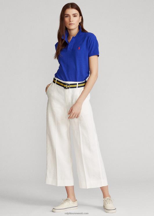 Ralph Lauren naised klassikaline võrkkangast polosärk PR0V9235 kuninglik pärand