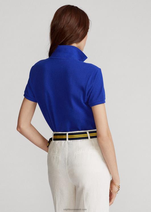 Ralph Lauren naised klassikaline võrkkangast polosärk PR0V9235 kuninglik pärand