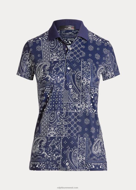 Ralph Lauren naised kohandatud istuvusega bandaanimustriga polo PR0V9188