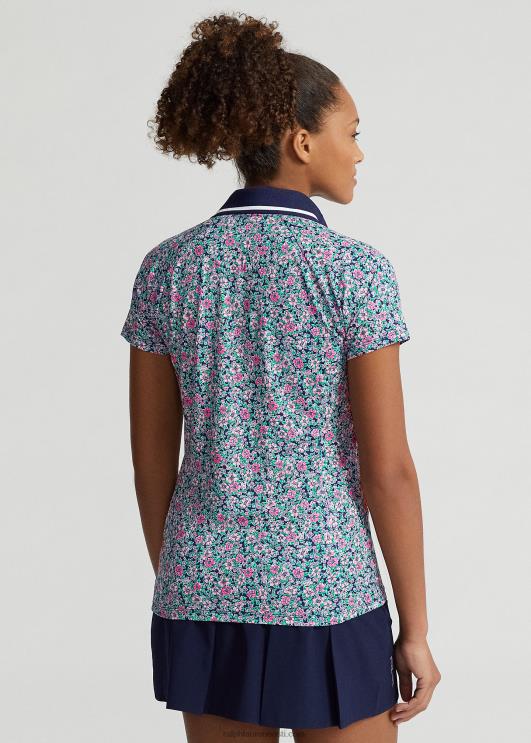 Ralph Lauren naised kohandatud istuvusega jersey polosärk PR0V9388 botaaniline ettevalmistus