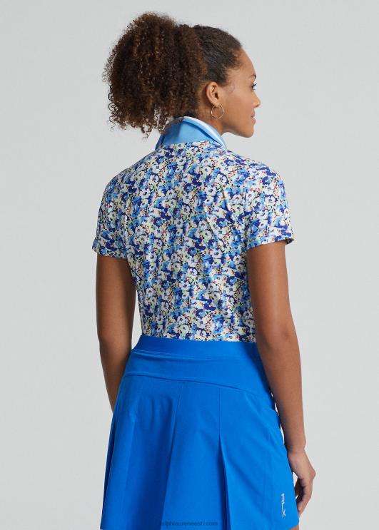 Ralph Lauren naised kohandatud istuvusega stretšjersey polosärk PR0V3706 ranniku kroonlehed