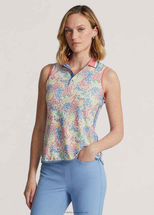 Ralph Lauren naised kohandatud varrukateta polosärk PR0V3739 võtme lääne kroonlehed