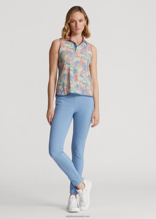 Ralph Lauren naised kohandatud varrukateta polosärk PR0V3739 võtme lääne kroonlehed