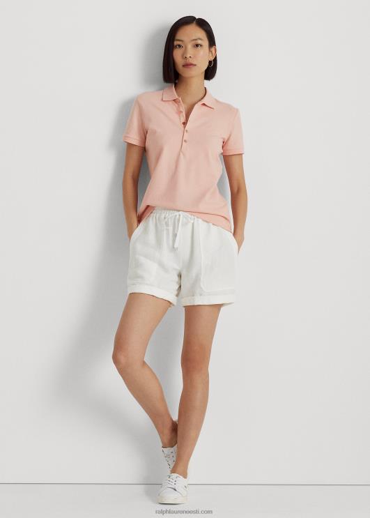 Ralph Lauren naised pikee polosärk PR0V4014 kahvaturoosa