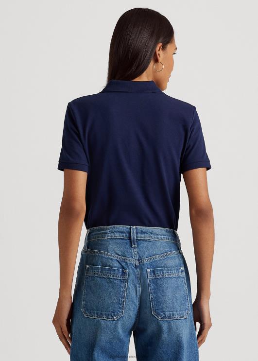 Ralph Lauren naised pikee polosärk PR0V4474 rafineeritud merevägi