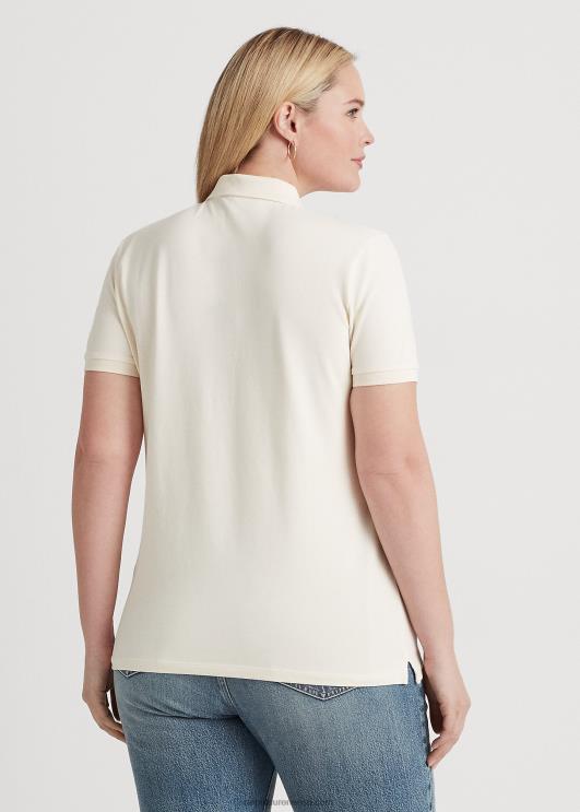 Ralph Lauren naised pikee polosärk PR0V4645 mascarpone kreem