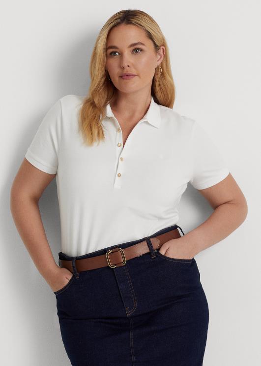 Ralph Lauren naised pikee polosärk PR0V4714 valge