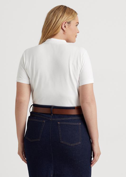 Ralph Lauren naised pikee polosärk PR0V4714 valge