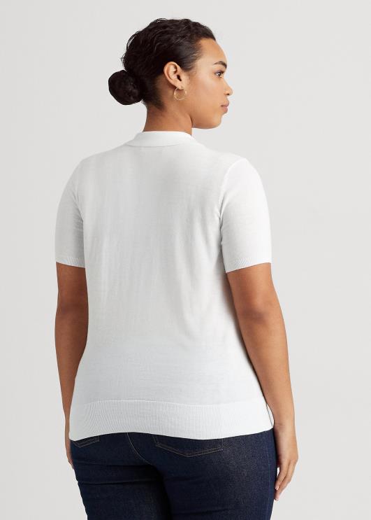 Ralph Lauren naised särgist polosärk PR0V4788 valge