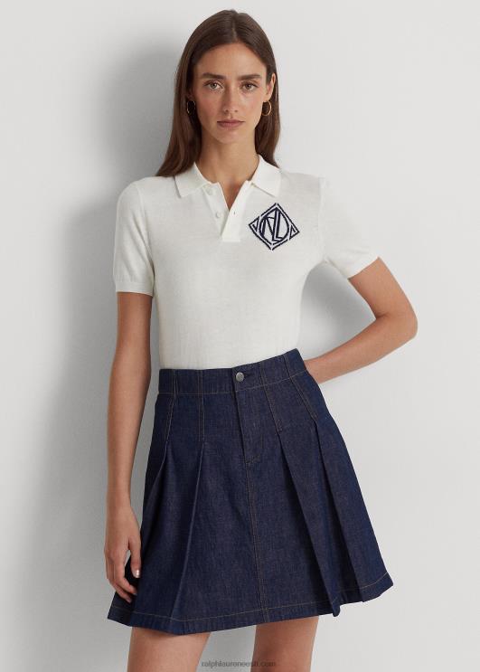 Ralph Lauren naised särgist polosärk PR0V4884 valge
