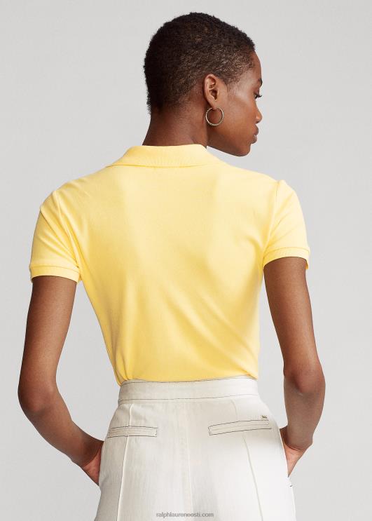 Ralph Lauren naised slim fit stretch polosärk PR0V3252 maisi kollane