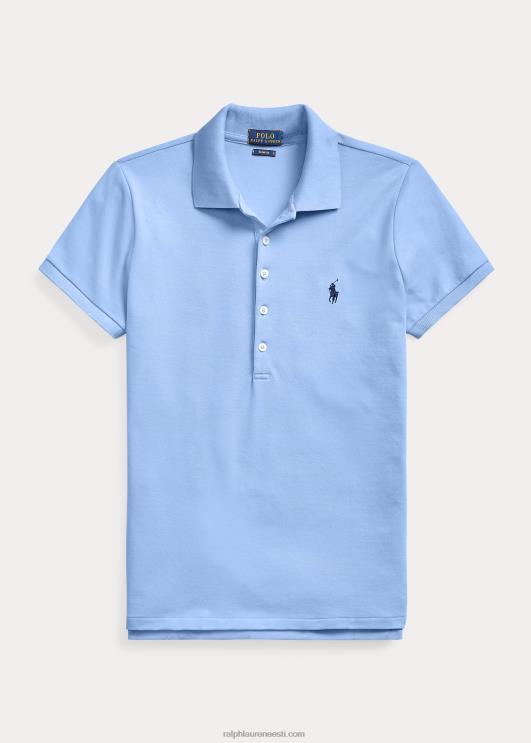 Ralph Lauren naised slim fit stretch polosärk PR0V3264 sadamasaar sinine