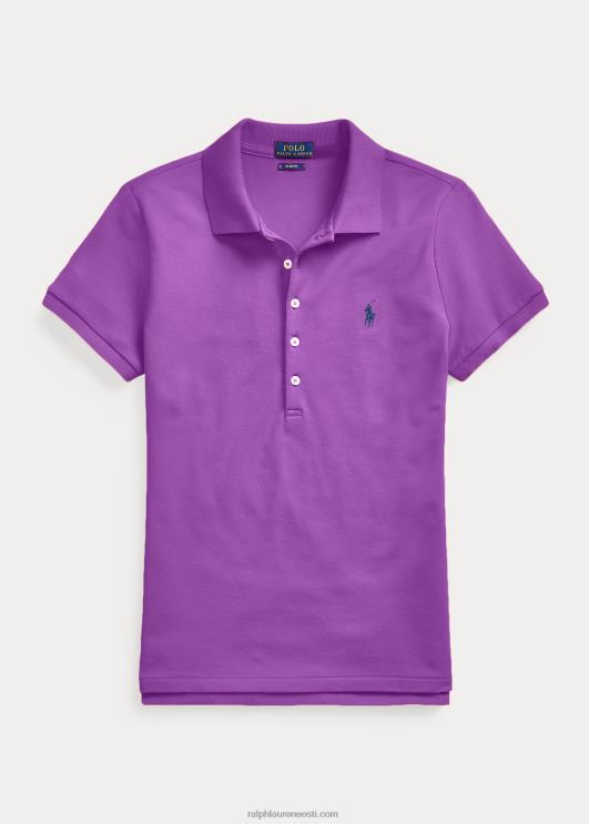 Ralph Lauren naised slim fit stretch polosärk PR0V3269 paloma lilla