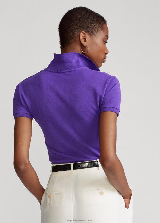 Ralph Lauren naised slim fit stretch polosärk PR0V3270 suvila lilla