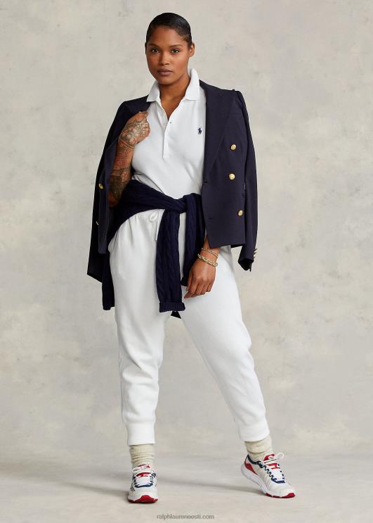 Ralph Lauren naised slim fit stretch polosärk PR0V3271 valge