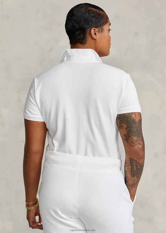 Ralph Lauren naised slim fit stretch polosärk PR0V3271 valge