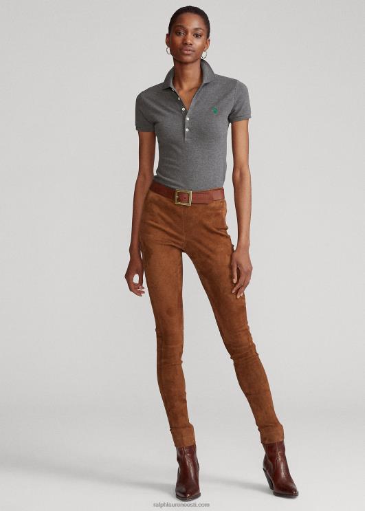 Ralph Lauren naised slim fit stretch polosärk PR0V3272 barclay kanarbik