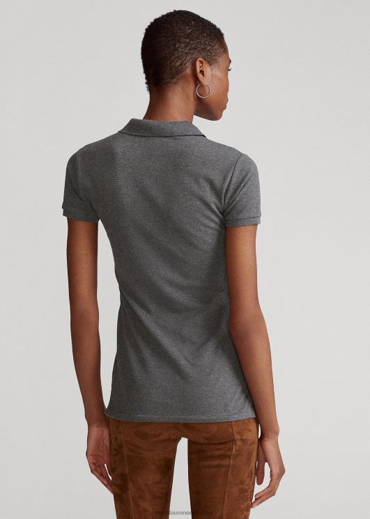 Ralph Lauren naised slim fit stretch polosärk PR0V3272 barclay kanarbik