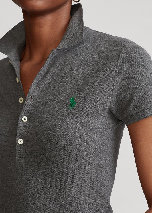 Ralph Lauren naised slim fit stretch polosärk PR0V3272 barclay kanarbik