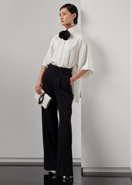 Ralph Lauren naised acklie villane gabardiinpüks PR0V3530 must