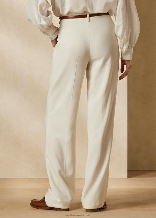 Ralph Lauren naised acklie villane gabardiinpüks PR0V9276 kreem