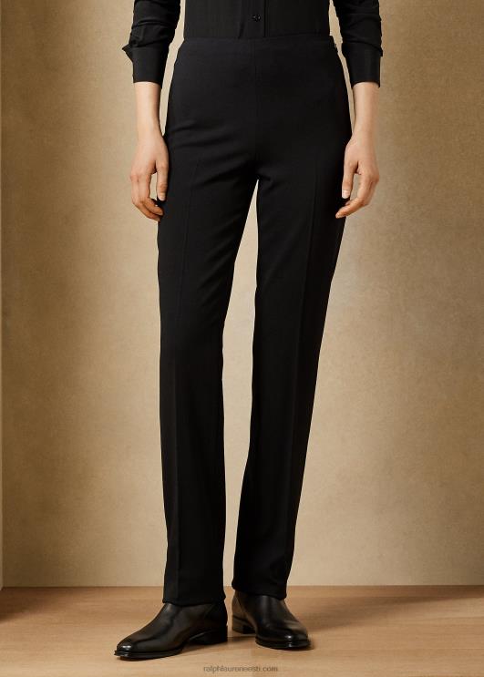 Ralph Lauren naised alandra stretch villane püks PR0V3446 must