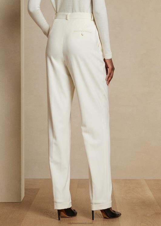 Ralph Lauren naised andela villasegu püksid PR0V9356 kreem