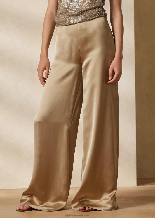 Ralph Lauren naised daria pestud satiinist püksid PR0V3537 kallis