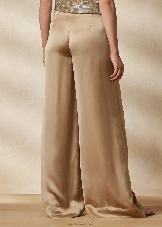 Ralph Lauren naised daria pestud satiinist püksid PR0V3537 kallis