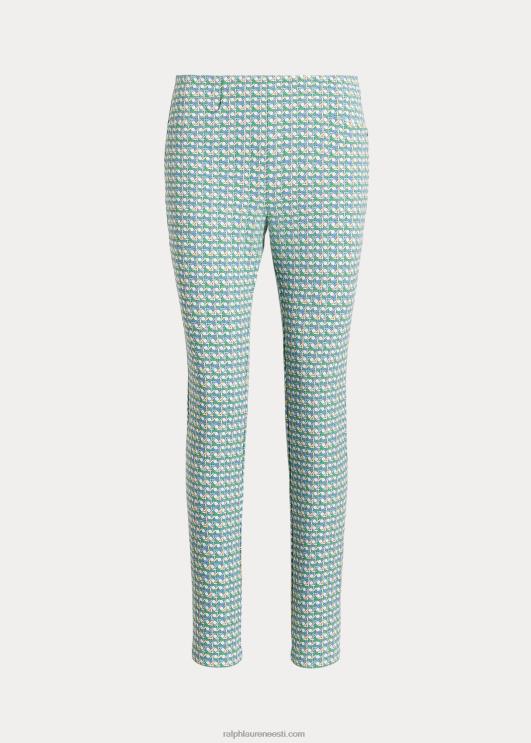 Ralph Lauren naised graafilise motiiviga venituspüksid PR0V3725 kevadpunutis