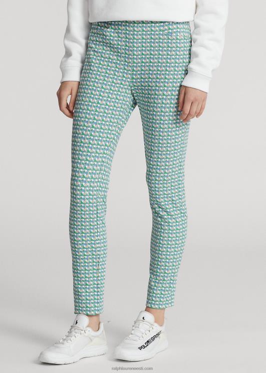 Ralph Lauren naised graafilise motiiviga venituspüksid PR0V3725 kevadpunutis