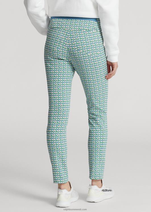 Ralph Lauren naised graafilise motiiviga venituspüksid PR0V3725 kevadpunutis