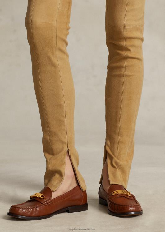 Ralph Lauren naised lambanahast seemisnahast säärised PR0V3120 liiv