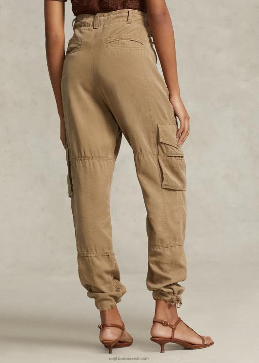 Ralph Lauren naised linasest toimsest cargo püksid PR0V9199