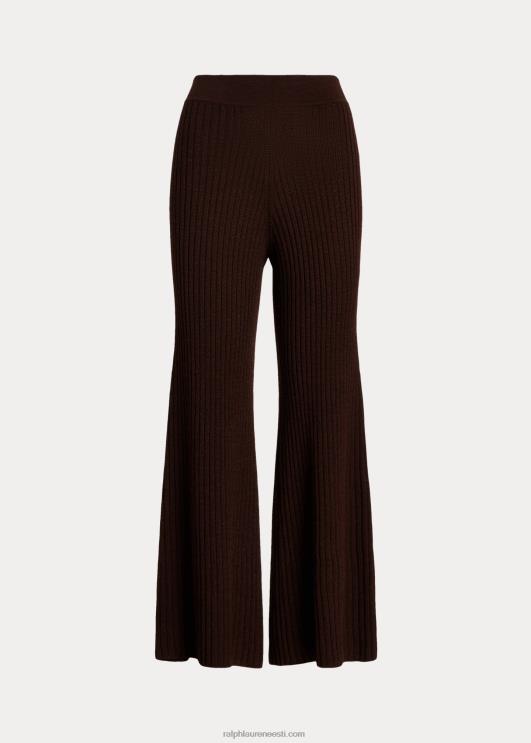 Ralph Lauren naised meriinovillane laia säärega kampsun PR0V3088 antiikpruun