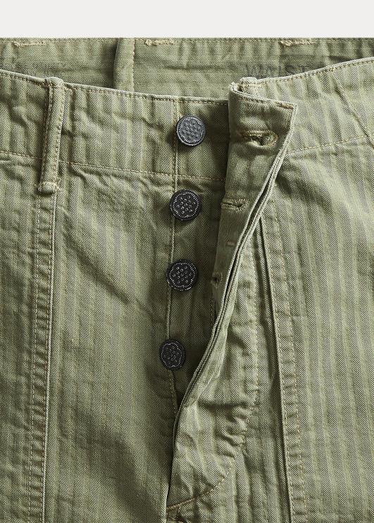 Ralph Lauren naised puuvillased tarbepüksid PR0V3609 brewster roheline