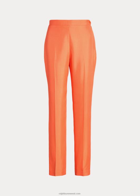 Ralph Lauren naised robynn siidist shantung püksid PR0V9315 melon