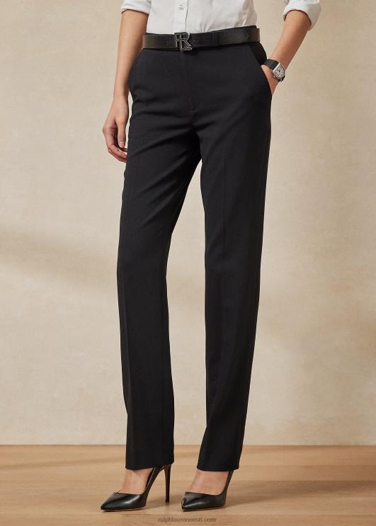 Ralph Lauren naised seth veniv villane krepp püks PR0V9132 must