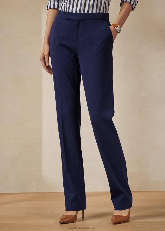 Ralph Lauren naised seth villane krepp püks PR0V3603 luksuslik merevägi