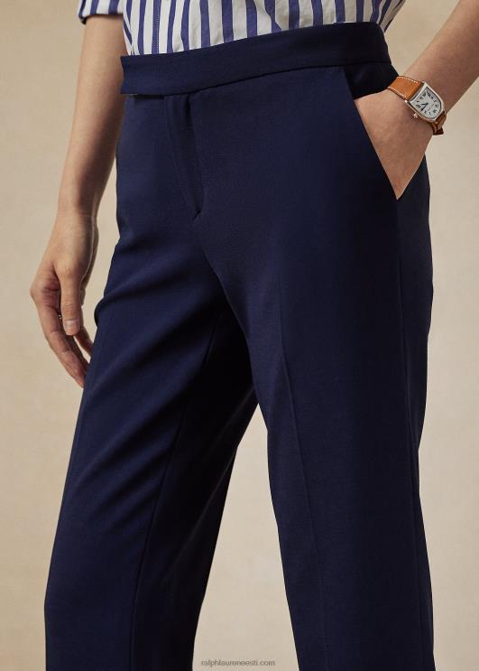 Ralph Lauren naised seth villane krepp püks PR0V3603 luksuslik merevägi