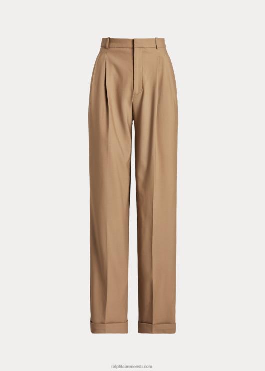 Ralph Lauren naised sirge jalaga villasegupüksid PR0V9124 kaamel