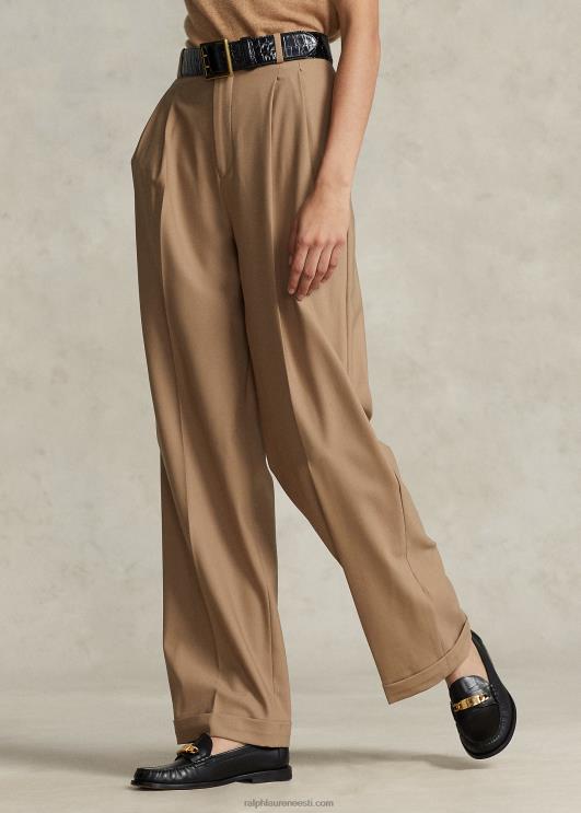 Ralph Lauren naised sirge jalaga villasegupüksid PR0V9124 kaamel