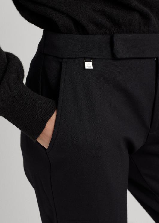 Ralph Lauren naised sirge ponte püks PR0V9460 must